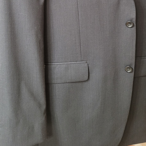 Marc Anthony Slim-Fit Shadow-Striped Wool jacket - Picture 11 of 14